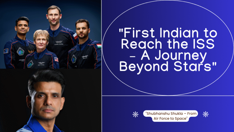 Group Captain Shubhanshu Shukla Indian astronaut for ISS mission 2025